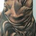 tattoo galleries/ - Surreal pig and skull hand tattoo